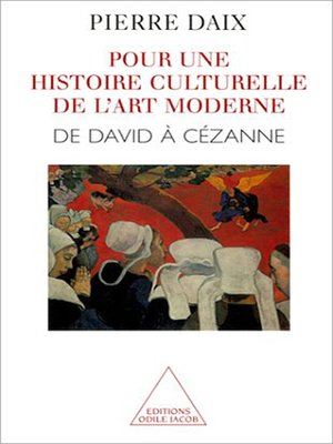 cover image of Pour une histoire culturelle de l'art moderne